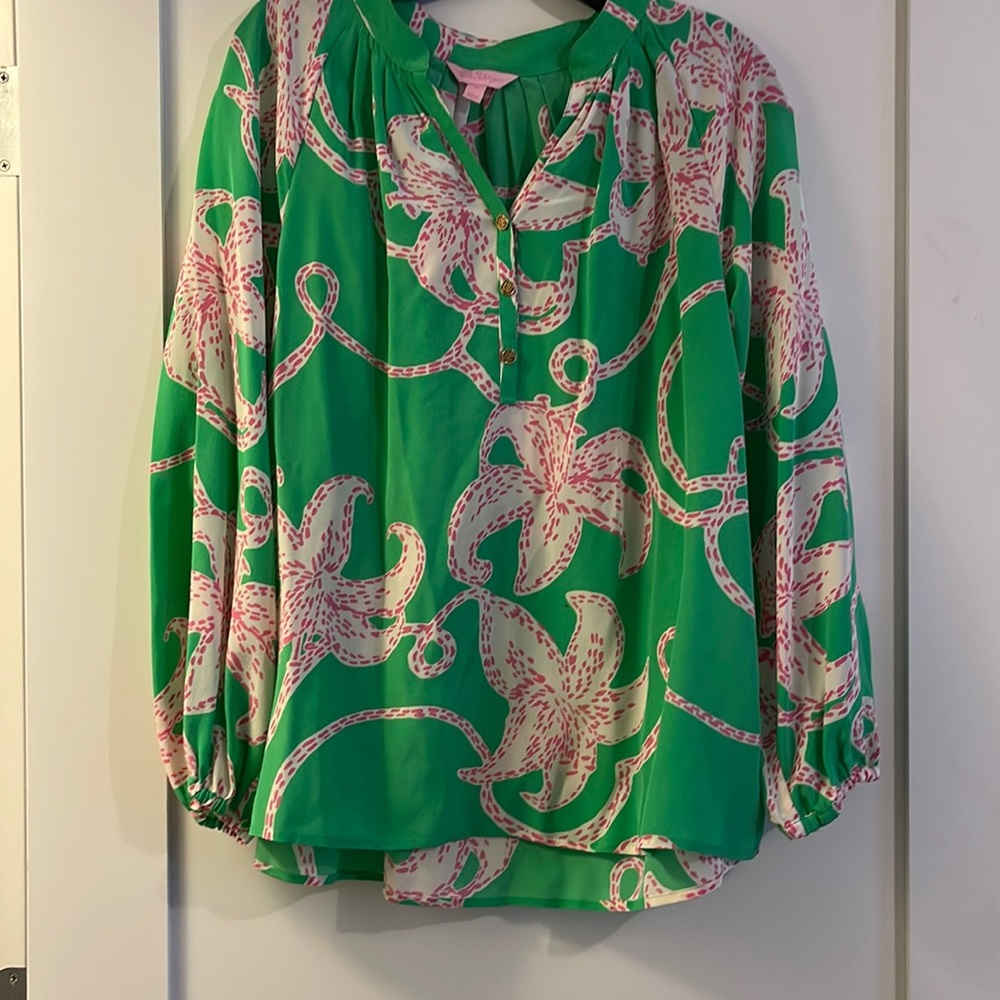 Lillly silk top